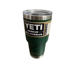 YETI Rambler Tumbler 30oz Black Forest Green Brand NEW